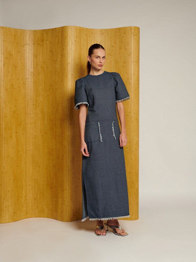 Spencer Denim Midi Dress